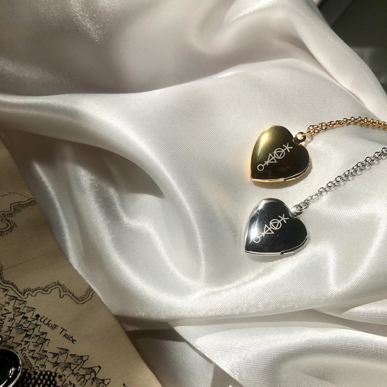 The Better World Locket - Jewelry inspired by Throne of Glass | Aelin Galathynius | Sarah J Maas | Fireheart | Kingdom of Ash, Bookish Gifts